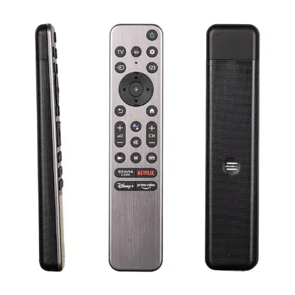 Sony RMF-TX900U Bravia Core Netflix+Disney+Prime Video Tuşlu Ses Komutlu LCD LED TV Kumanda resmi