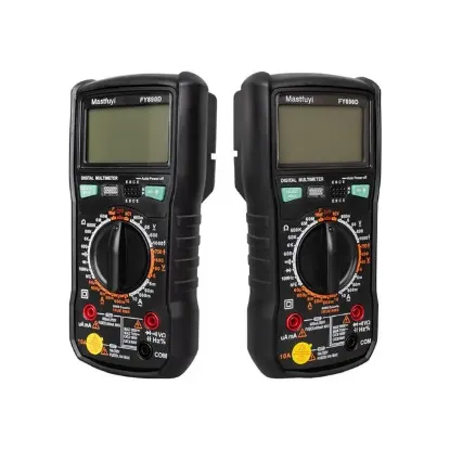 PowerMaster FY890D Digital Multimetre Ölçü Aleti True Rms resmi