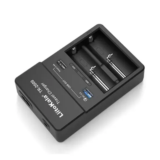 Liitokala TR-2000 Universal AA-AAA-18650-14500-123A Akıllı İkili Pil Şarj Cihazı  resmi