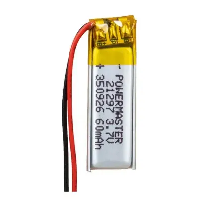 PowerMaster 350926 3.7 Volt 60 Mah Lityum Polimer Pil resmi