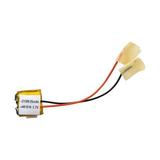 PowerMaster 401010 3.7 Volt 25 Mah Lityum Polimer Pil Soketsiz resmi