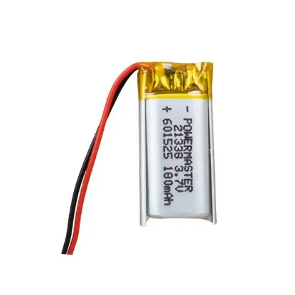 PowerMaster 601525 3.7 Volt 180 Mah Lityum Polimer Pil resmi