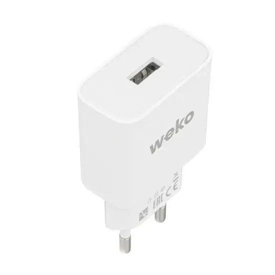 Weko WK-21436 2.1 Amper Telefon Şarj Adaptörü + Micro USB Kablo resmi
