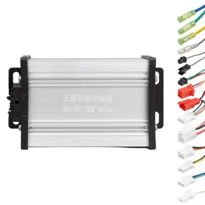 Powermaster SD-21464 36V-48V 350 Watt Elektrikli Bisiklet ve Scooter Beyni Akıllı Güç Kontrol Beyin Ünitesi resmi