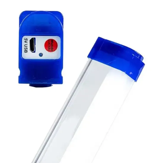 Powermaster BK-300 Mıknatıslı Şarjlı 3 Modlu Solar Beyaz Lamba 32 Cm resmi