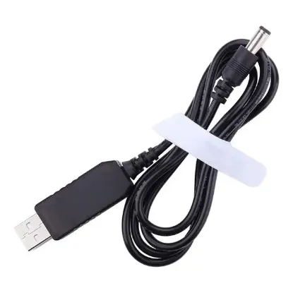 Powermaster PM-21568 9V-5V USB To DC 5.5x2.5mm Çevirici Kablo resmi