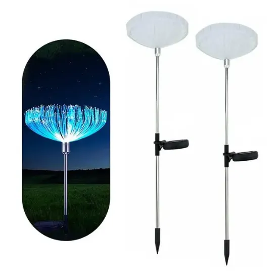 PowerMaster PM-21643 Solar Ledli 7 Renk Değıştiren Bahçe Dekorasyon Aydınlatma 2'li Paket resmi