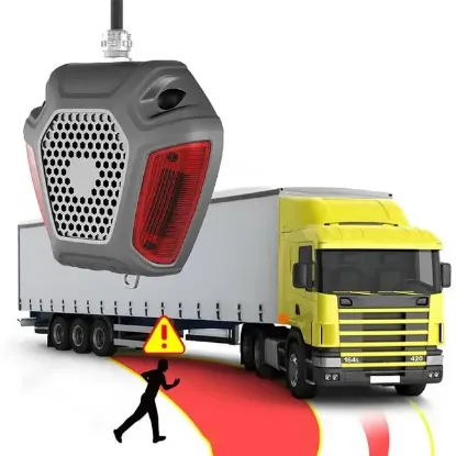 PowerMaster PM-21671 Tır - Kamyon Kör Nokta Uyarı Ve Acil Aydınlatma Cihazı - Sensörsüz (Türkçe Dil) resmi
