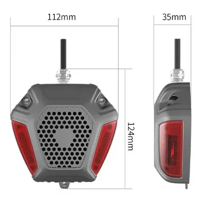 PowerMaster PM-21671 Tır - Kamyon Kör Nokta Uyarı Ve Acil Aydınlatma Cihazı - Sensörsüz (Türkçe Dil) resmi