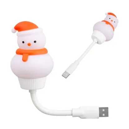 Powermaster Esnek USB'li Çocuk Gece Lambası resmi