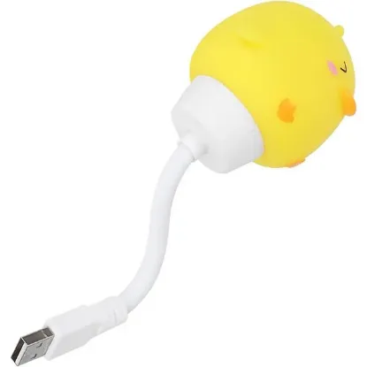 Powermaster Esnek USB'li Çocuk Gece Lambası resmi
