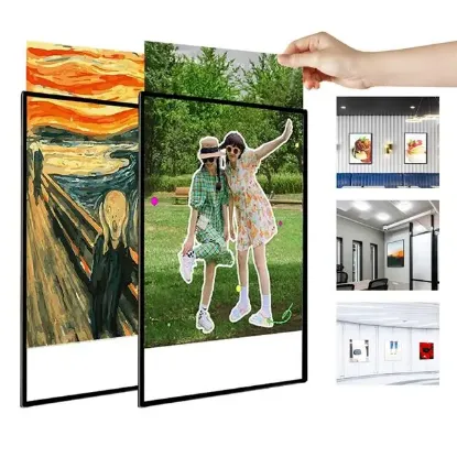 PowerMaster PM-21757 Ledli A1 Değiştirilebilir Reklam Poster Çerçevesi (Tabela) resmi