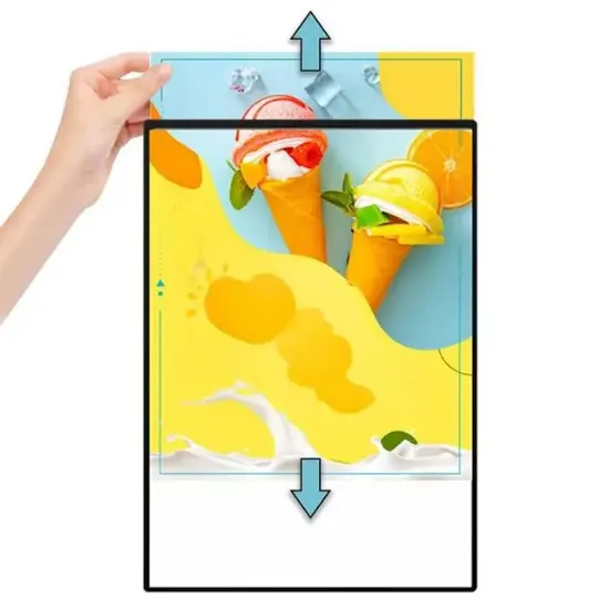 PowerMaster PM-21757 Ledli A1 Değiştirilebilir Reklam Poster Çerçevesi (Tabela) resmi