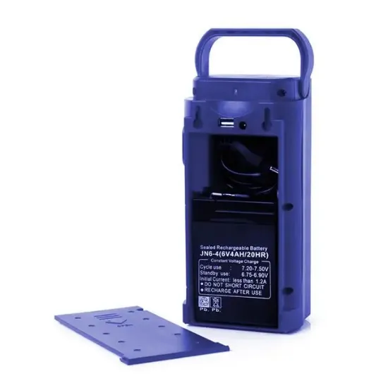 PowerMaster PM-21980 24 Ledli Şarjlı Işıldak (6V4A Akülü - Powerbank Özellikli) resmi