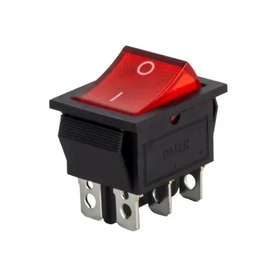 PowerMaster IC-104A Geniş Işıklı Anahtar 6P ON-OFF resmi