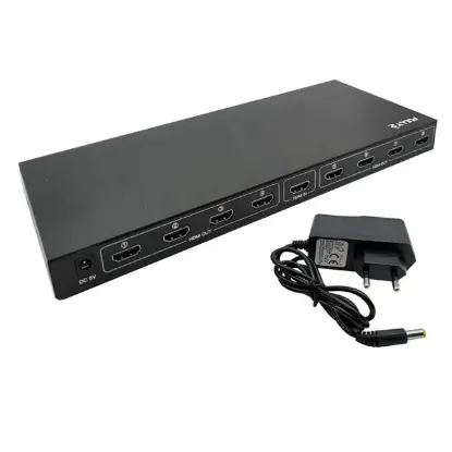 Fully G-538J 8 Port HDMI Splitter Dağıtıcı resmi