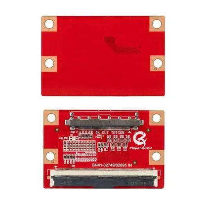 Weko 96 Pin- 51 Pin Sam Q T-Con Flexi Çevirici Board resmi
