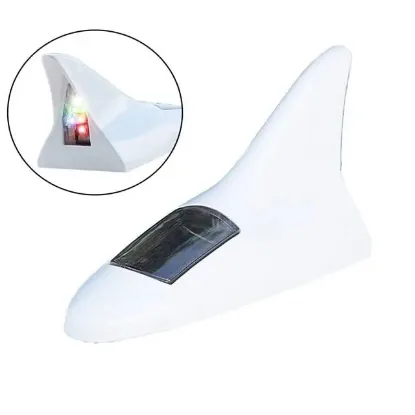 Sunup Solar Led Işıklı Shark Oto Anten Lambası resmi