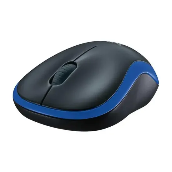 Logitech M185 Kablosuz Mavi Mouse resmi