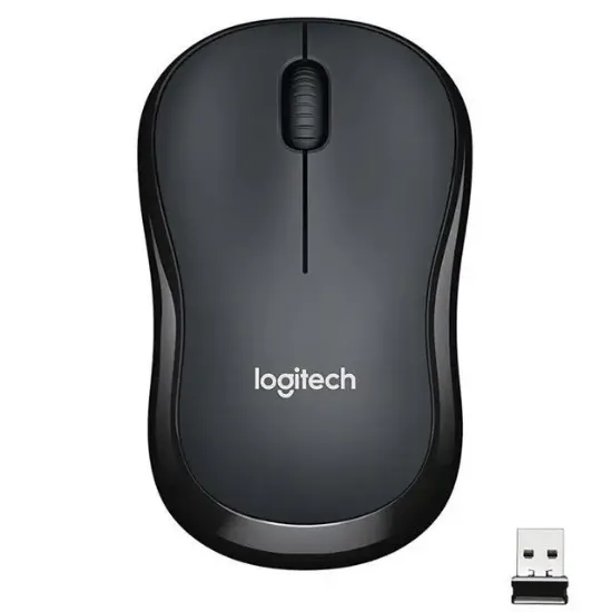 Logitech M221 Sessiz Siyah Kablosuz Mouse resmi