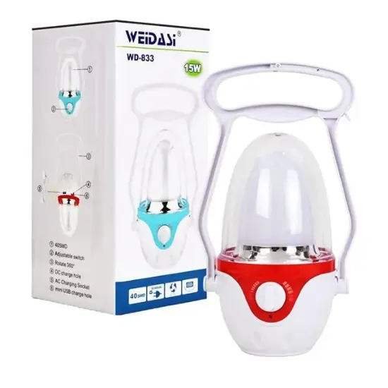 Powermaster Şarjlı Kamp Lambası 40 Ledli 15W WD-833 resmi