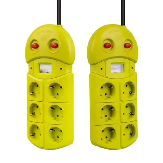 Vea VE-970B 6'Lı 1.5 Metre Grup Priz resmi