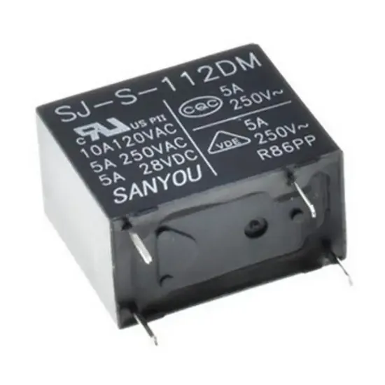 SJ-S-112DM 4 Pinli Elektromanyetik Güç Rölesi resmi