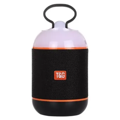 T&G TG605 USB/SD/FM/Bluetooth Destekli Taşınabilir Led Işıklı Wireless Hoparlör - Speaker resmi