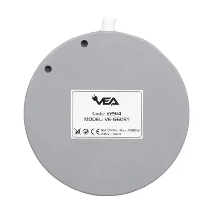 Vea VE-G605Y 5'li Anahtarlı 1.5 Metre Grup Priz resmi
