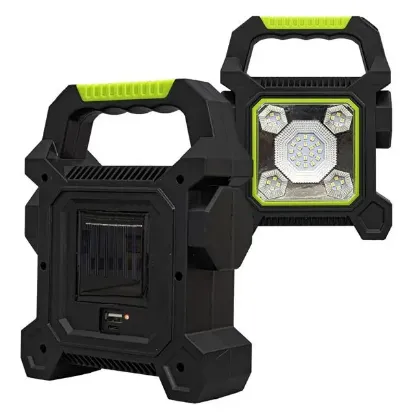 Powermaster JY-258C 3 Kademeli̇ Şarjlı Çok Fonksiyonlu Solar Işıldak resmi