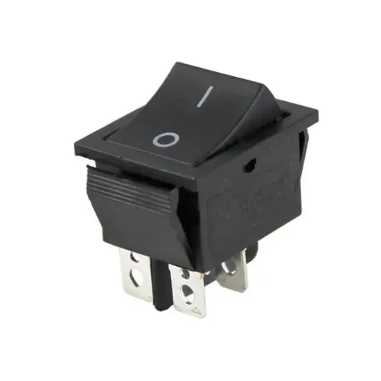 Işıksız Geniş Anahtar On-Off 4p Yaylı 4 Bacak Açma Kapama Anahtarı resmi