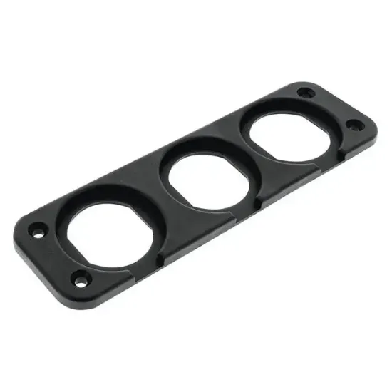 PowerMaster IC-246E-3 Üçlü Gömme Soket ve Ölçü Cihazları İçin Montaj Yuvası (28mm Delik Çapı) resmi