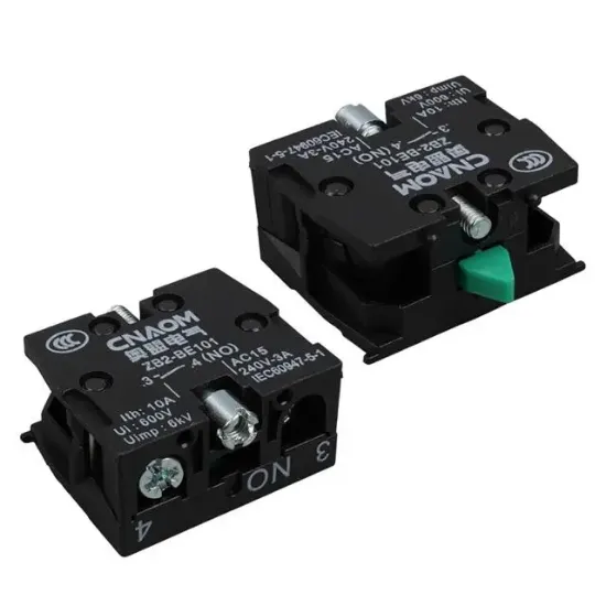 Lay5-Be102 22 Mm Kontak Blok No Yeşil resmi