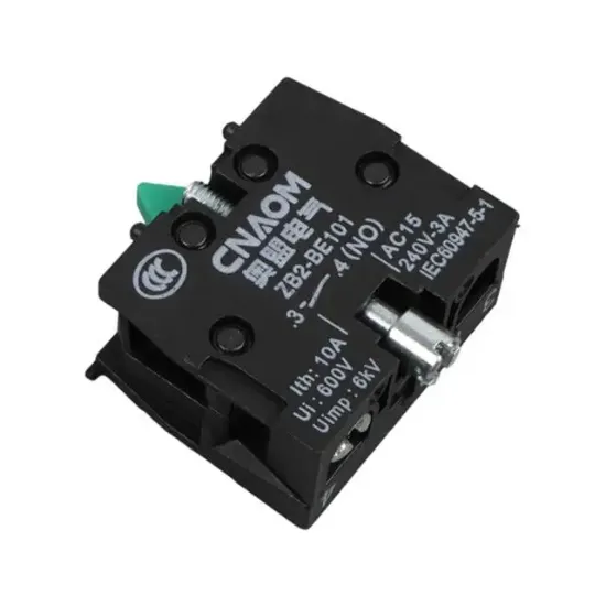 Lay5-Be102 22 Mm Kontak Blok No Yeşil resmi