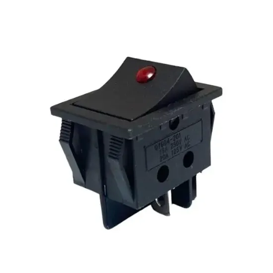 IC-104D 220 Volt Geniş Nokta Işıklı On-Off  Anahtar resmi