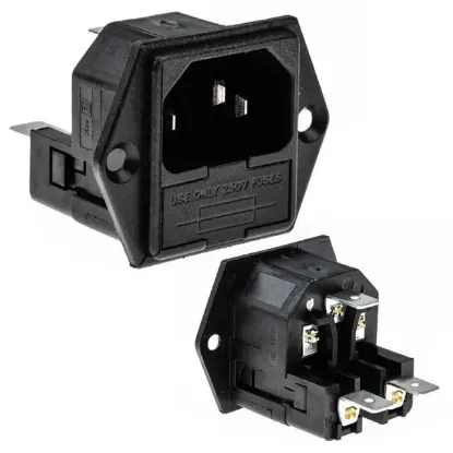 PowerMaster IC-213B C14 Power Şase Çift Fuselli Kulaklı resmi