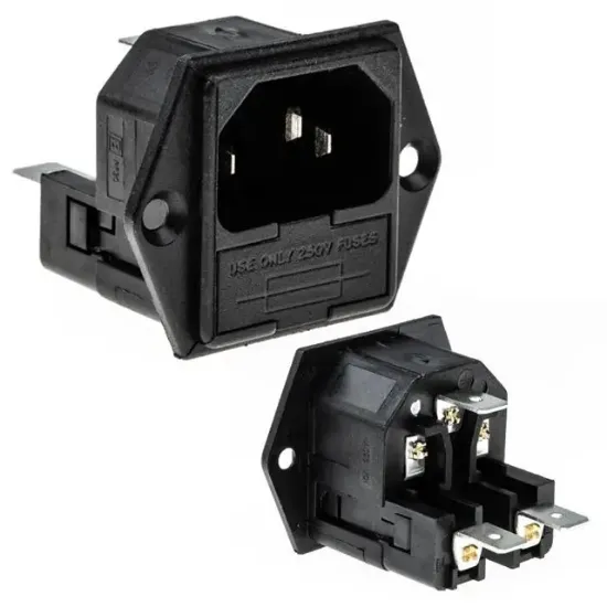 PowerMaster IC-213B C14 Power Şase Çift Fuselli Kulaklı resmi