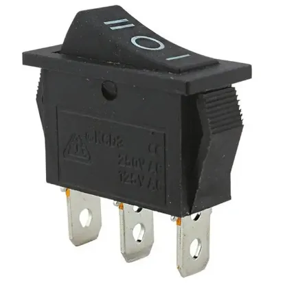 IC-117 Dar Işıksız On-Off-On 3P Yaylı Anahtar resmi