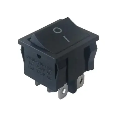 IC-129 Orta Boy Işıksız On-Off 6P Anahtar resmi