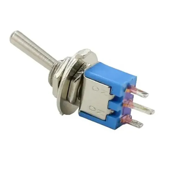 IC-137 On-Off  Ø5mm SMTS-102 3P Toggle Switch resmi