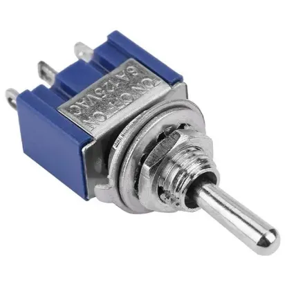 IC-140 On-Off-OnØ6mm MTS-103 3P Toggle Switch resmi