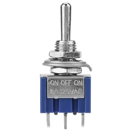 IC-140 On-Off-OnØ6mm MTS-103 3P Toggle Switch resmi