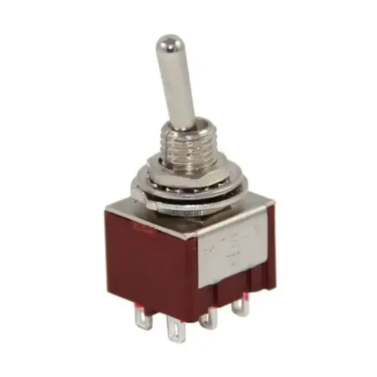 IC-144A Ø6 mm On-On Toggle Switch MTS-202 resmi