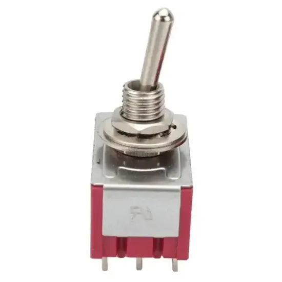 IC-148D On-Off-On Ø6mm MTS-403 12P Toggle Switch resmi