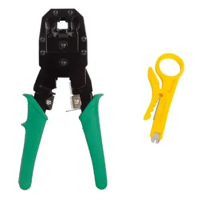 Powermaster PM-315 RJ11-RJ9-RJ45 3'lü Sıkma Pensesi resmi