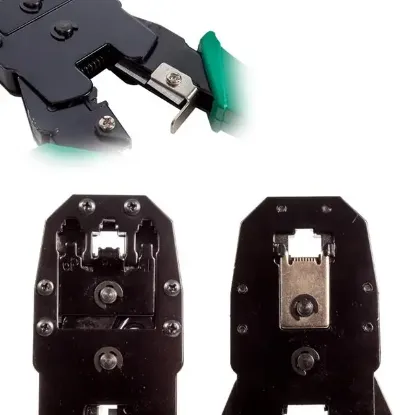 Powermaster PM-315 RJ11-RJ9-RJ45 3'lü Sıkma Pensesi resmi