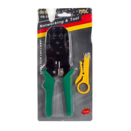 Powermaster PM-315 RJ11-RJ9-RJ45 3'lü Sıkma Pensesi resmi