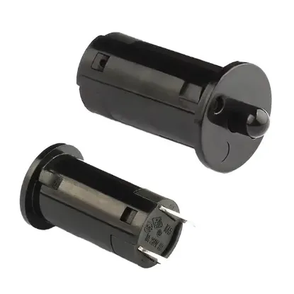 IC-187A Kapak Switch Ø12Mm (NC) Normalde Kapalı Kontak PBS-25B Siyah resmi