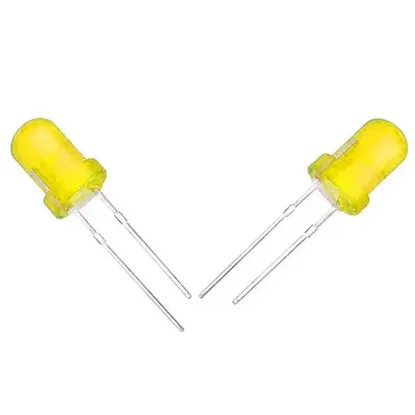 Halmet Mantar Led 4.8mm Sarı resmi