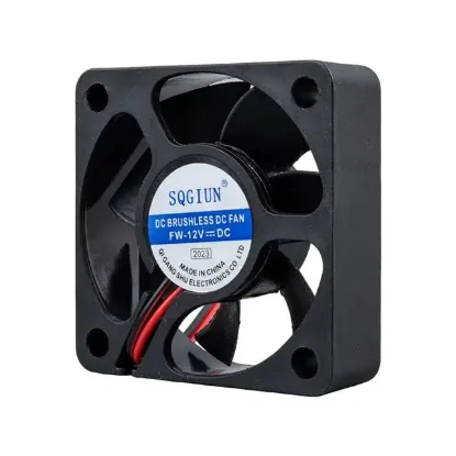Powermaster IC-216 2P Kablolu 50X50X15 Mm 12 Volt Fırçasız DC Kasa Fanı resmi